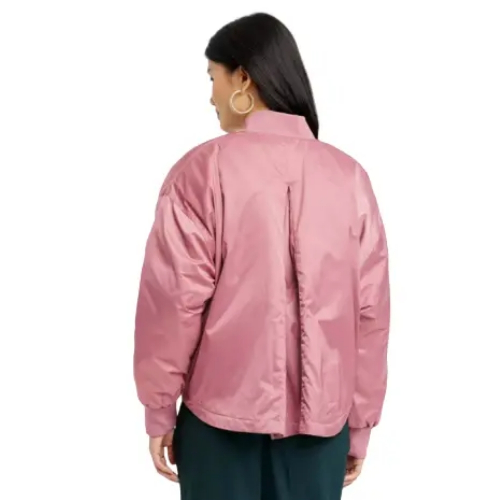 Women's Bomber jacket by A New Day Size M Rose Pink color NWT - Picture 2 of 9